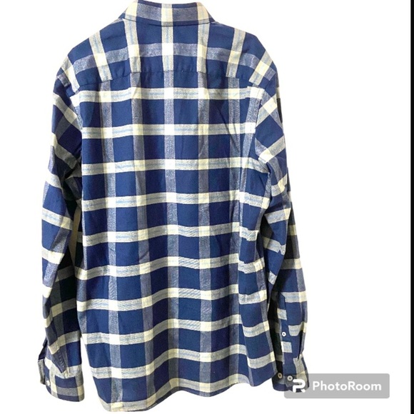 UNTUCKIt Vougeot Flannel Cotton Button Shirt Men’s X-LARGE-TALL LS Plaid. - Picture 2 of 5